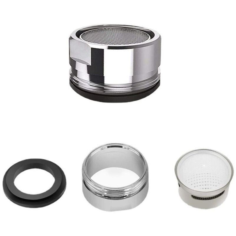 [niemals Verwendet] 5-teiliges Set Wasserhahn-luftsprudler, 24-mm-luftsprudler-filter-wasserhahnzubehör, Wassersparer Mit Dichtungsring Für Küche Und Bad