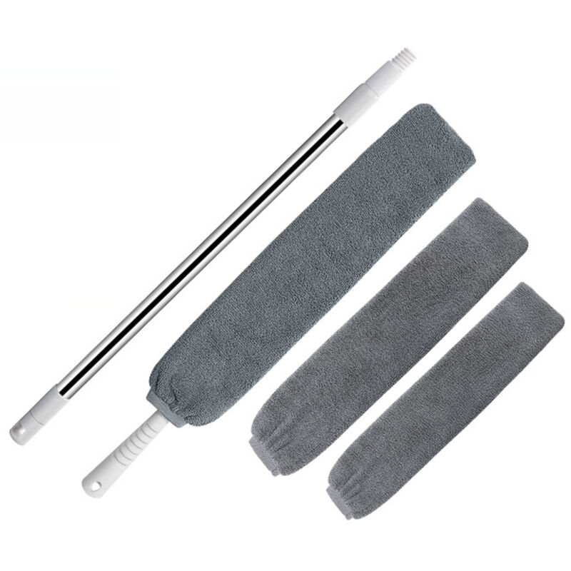 [niemals Verwendet] Ausziehbarer, Flacher Staubwedel Für Ritzen Unter Dem Sofa, Kleiderschränken Und Dem Bett