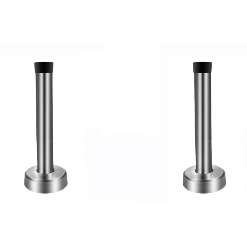 [niemals Verwendet] Türstopper, Türstopper Aus Edelstahl, Stabiler Türstützschutz Für Zuhause Und Büro (120 Mm, 2 Stück)