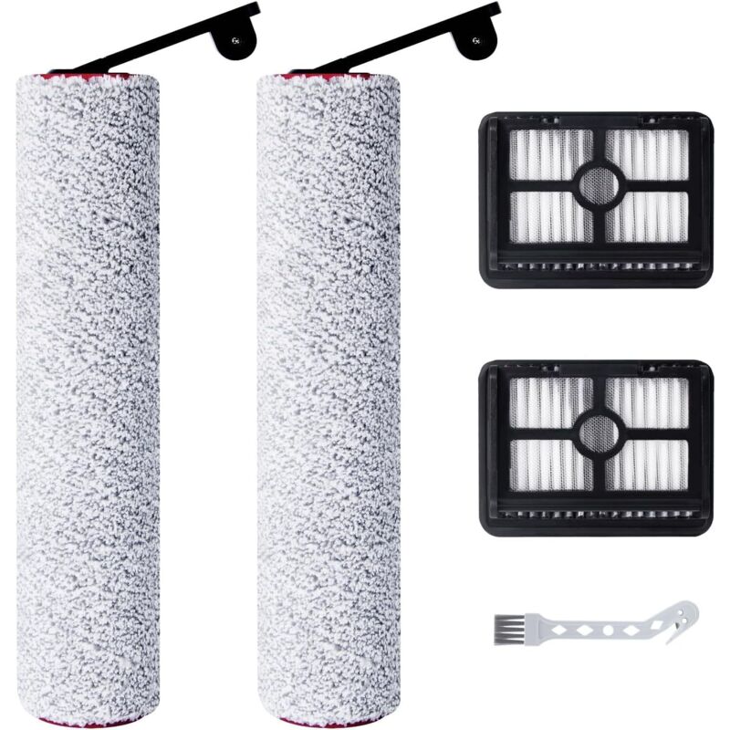 [niemals Verwendet] Zubehör Für Den Dreame H12 Pro Ultra / H13 Pro Nass- Und Trockensauger: 2 Bürstenwalzen + 2 Hepa-filter + 1 Reinigungsbürste