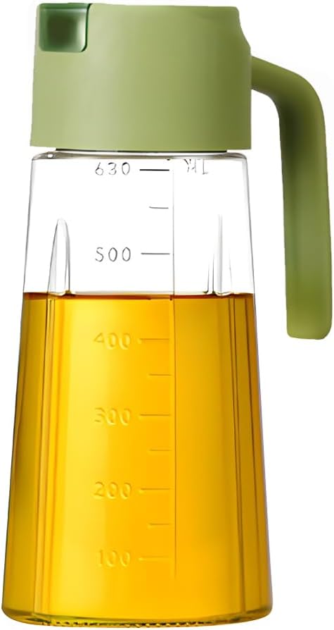 2-teiliges, Grünes 630-ml-automatik-öl, Rutschfest, Rutschfest, Für Öl, Sojasauer Und Salz