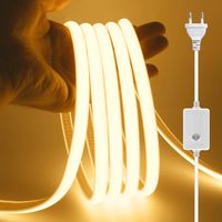 1 Cob-led-streifen, 288 Leds/m, Dimmbar, Ip65 Wasserdicht, 220 V, Flexibel Für Den Innen- Und Außenbereich