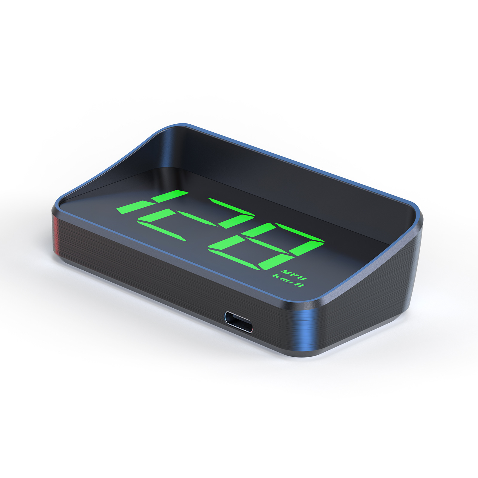 Head-up-display (hud) Für Fahrzeuge, M2-windschutzscheibenprojektor, Digitale Gps-geschwindigkeitsanzeige, Kabelloser Tachometer, Plug-and-play-usb-anschluss Für Alle Fahrzeuge (grün)