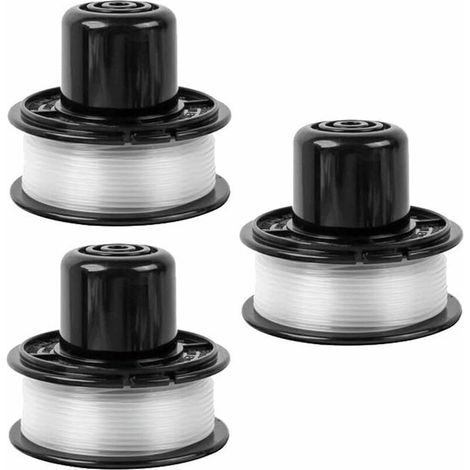 A6226 Trimmerfadenspule Für Black & Decker Gl360 / Gl310 / Gl250 / Gl360sb Trimmer, Ersatzspule Für Den Black & Decker A6226 Gl360 Akku-freischneider, 1,6 Mm, 6,0 M (3 Stück)