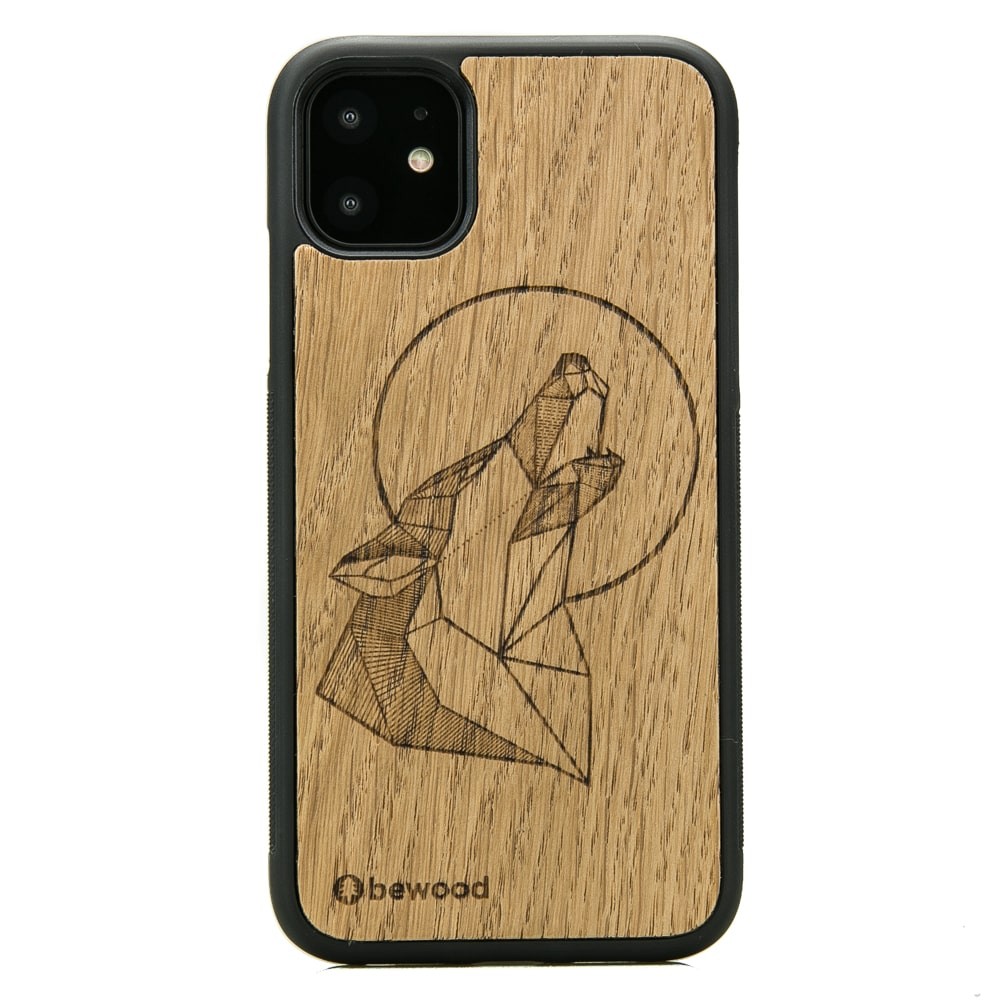 Holzhülle Für Iphone 11 Wolf Oak