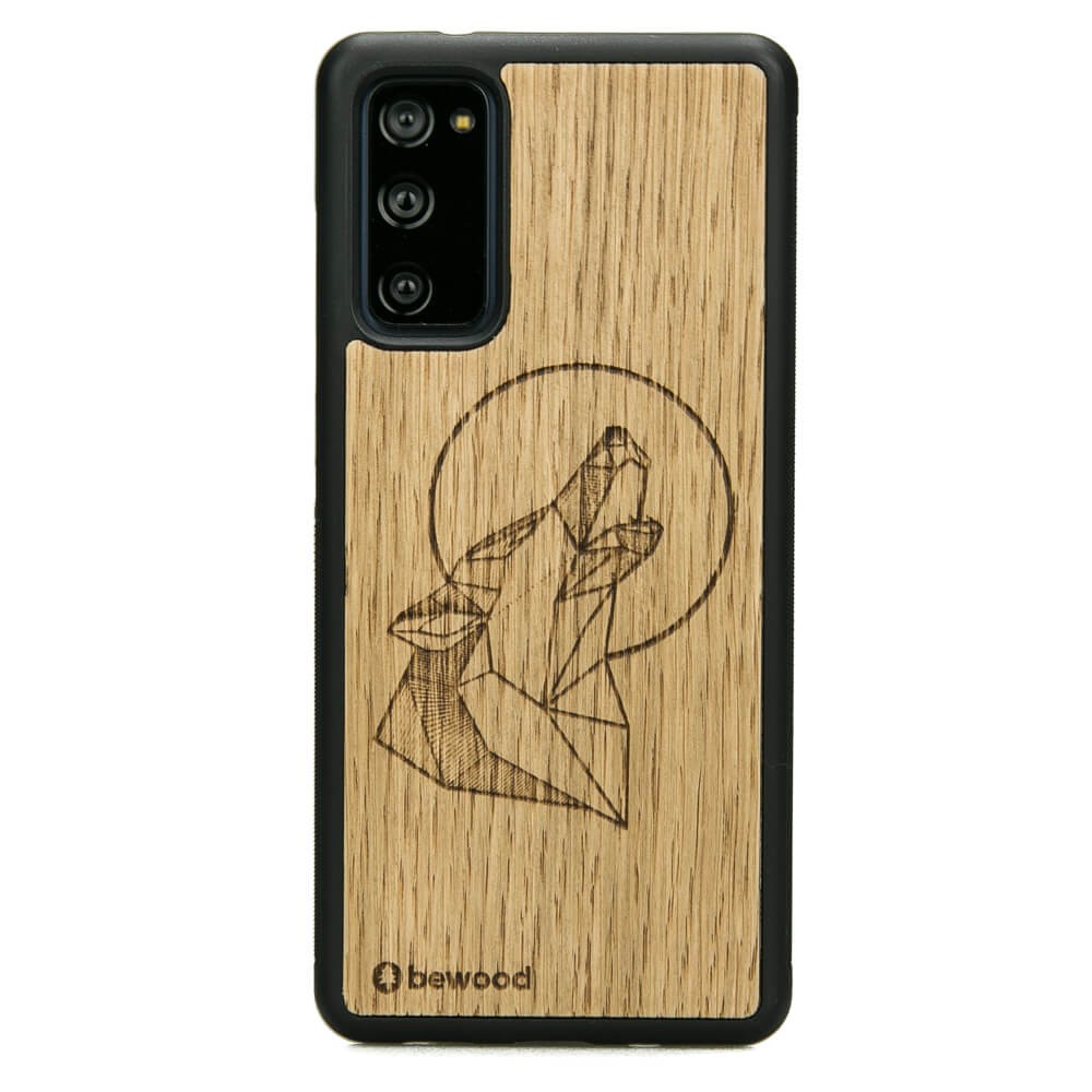 Holzhülle Für Samsung Galaxy S20 Fe Wolf Oak