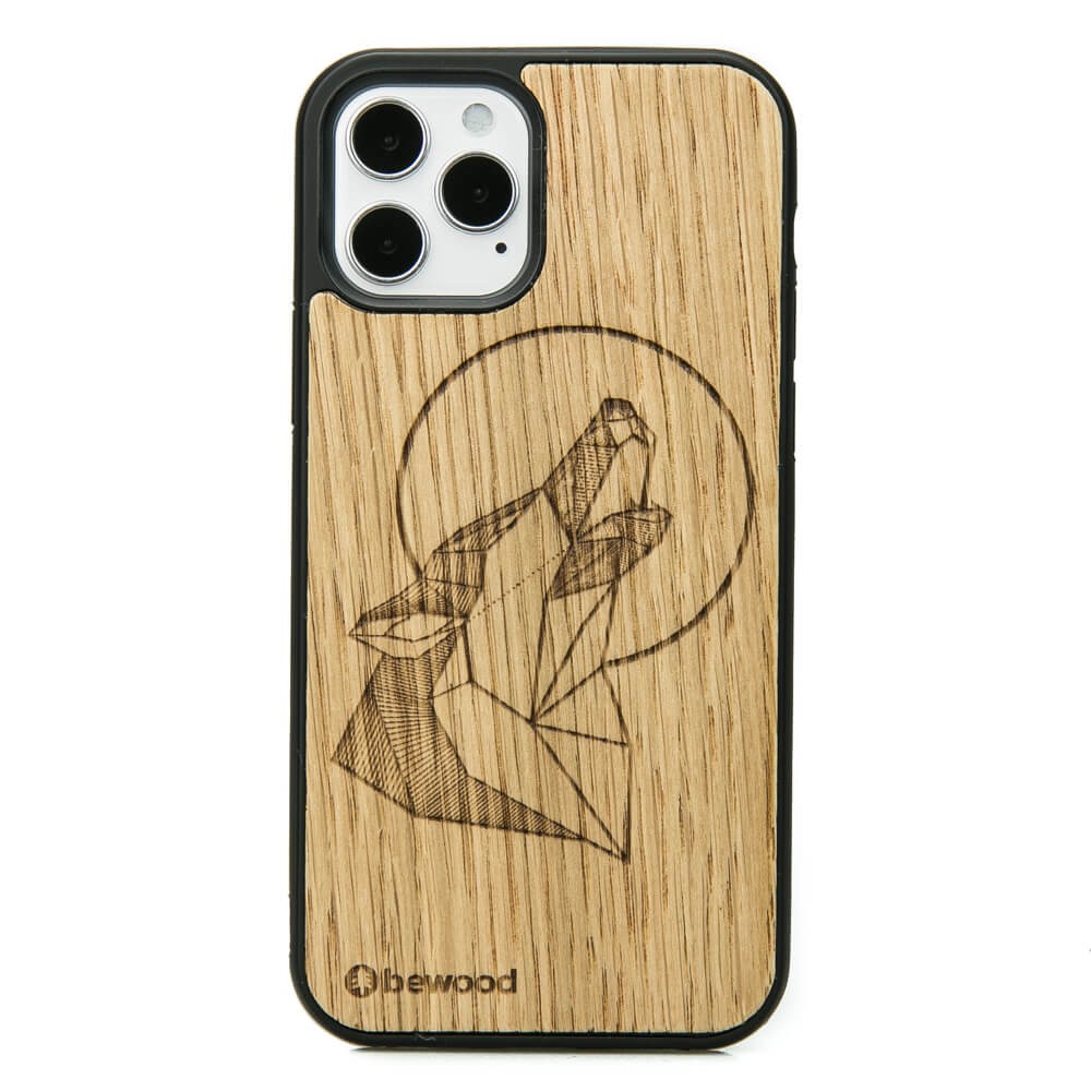 Holzhülle Für Iphone 12 / 12 Pro Wolf Oak