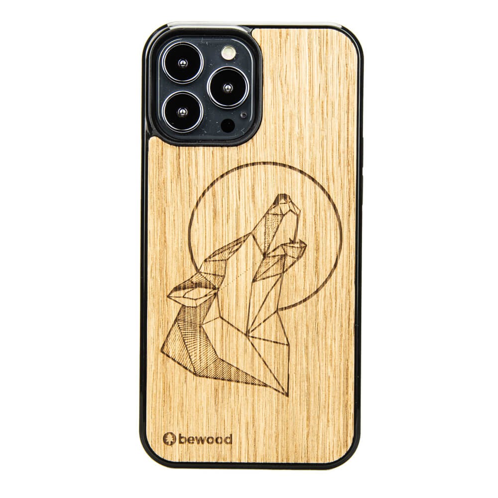 Holzhülle Für Iphone 13 Pro Max Wolf Oak