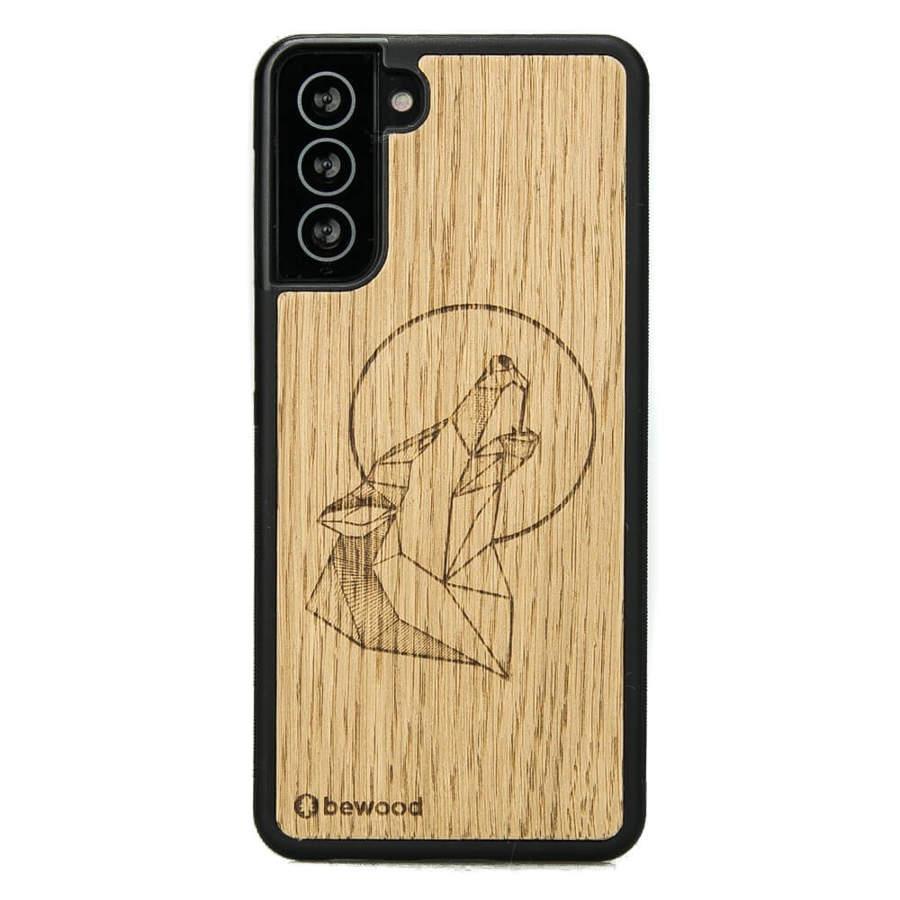 Holzhülle Für Samsung Galaxy S21 Fe Wolf Oak