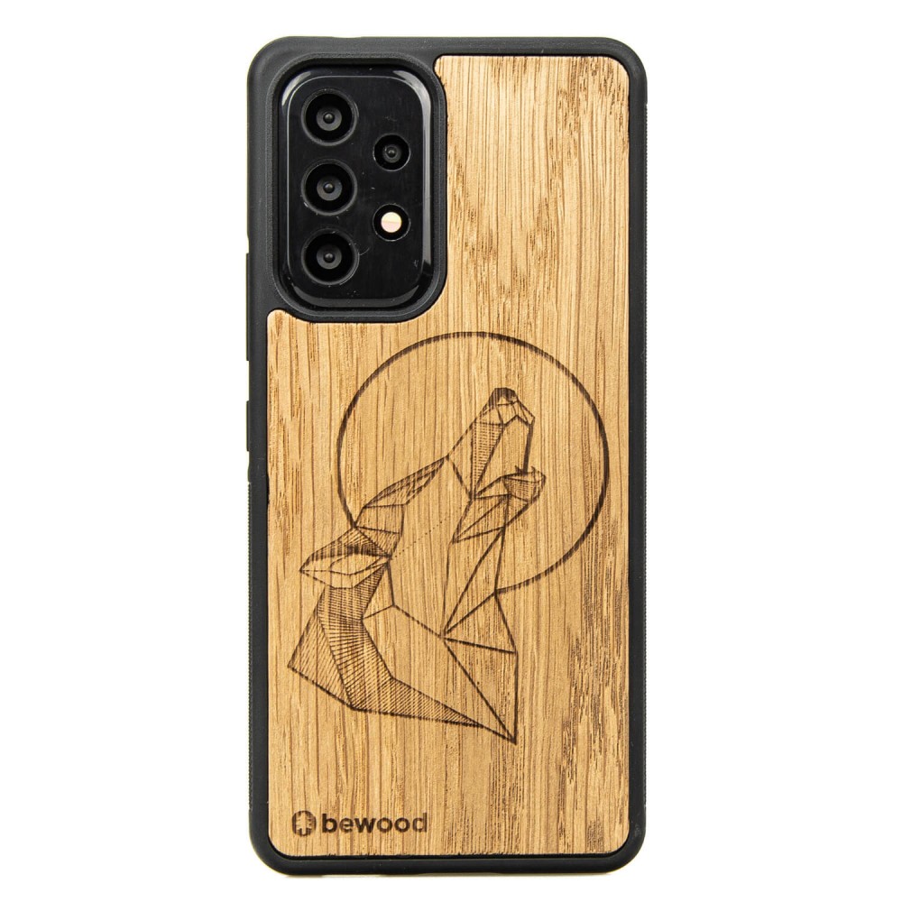 Holzhülle Für Samsung Galaxy A33 5g Wolf Oak