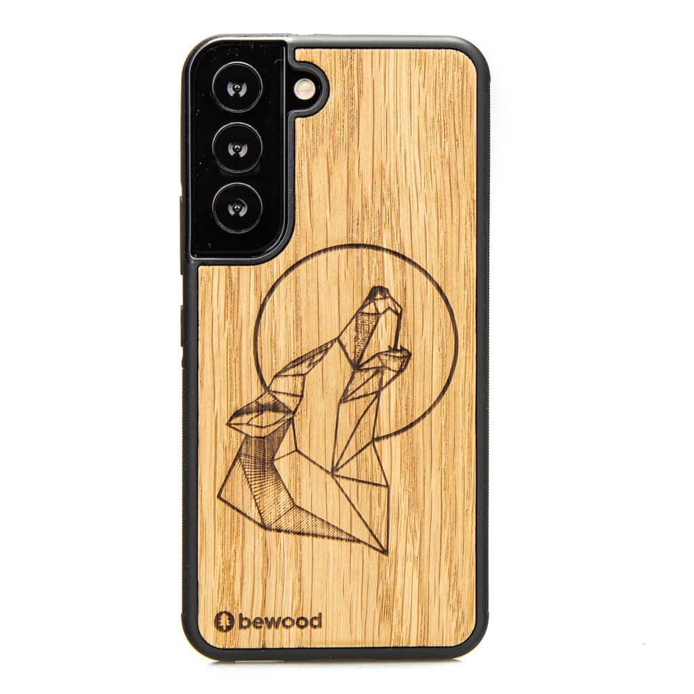 Holzhülle Für Samsung Galaxy S22 Wolf Oak