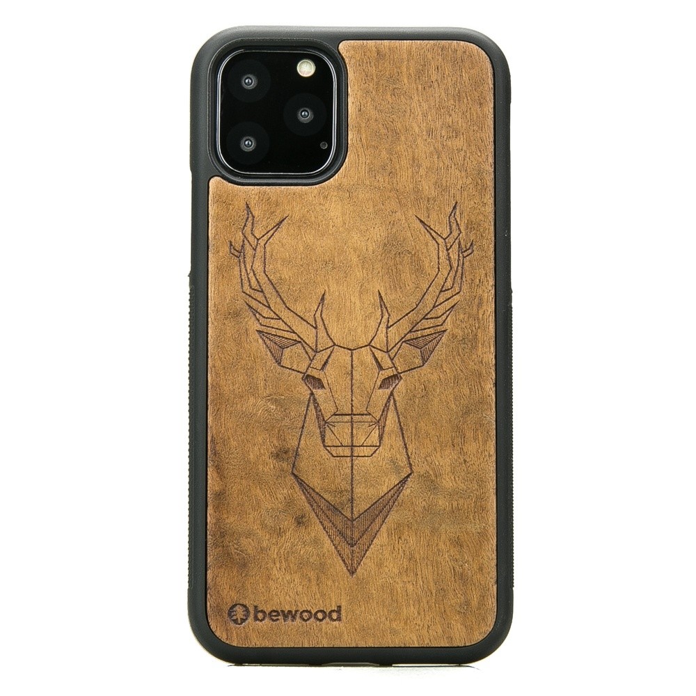 Holzhülle Für Iphone 11 Pro Hirsch Imbuia