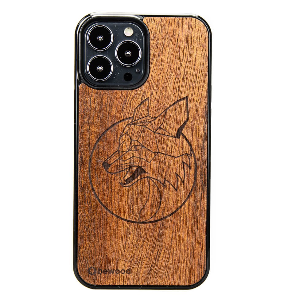 Holzhülle Für Iphone 13 Pro Max Lis Merbau