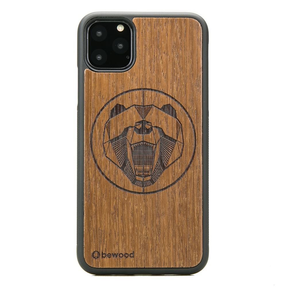 Holzhülle Für Iphone 11 Pro Max Merbau Bär
