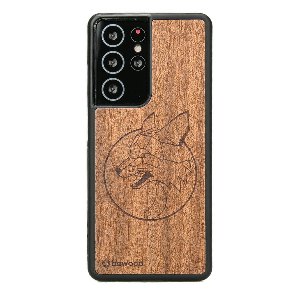 Holzhülle Für Samsung Galaxy S21 Ultra Lis Merbau