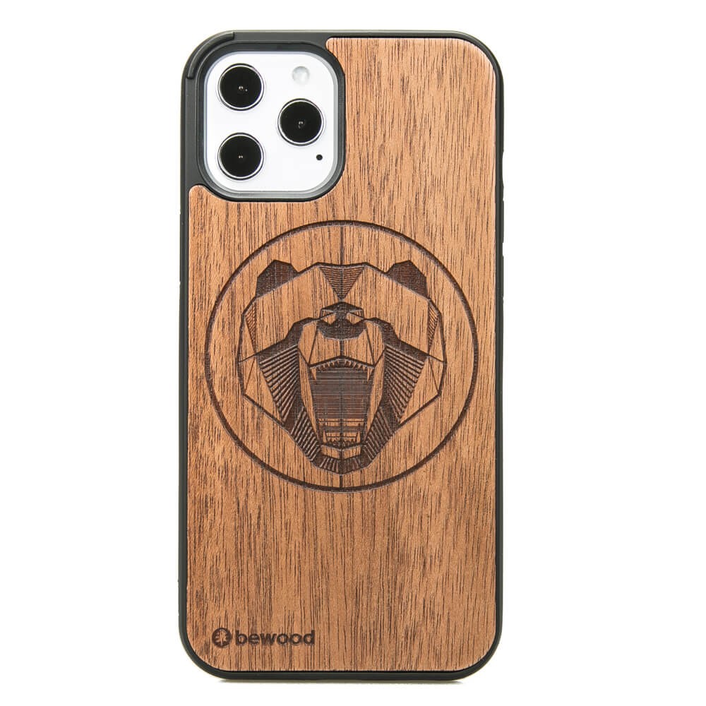 Holzhülle Für Iphone 12 Pro Max Merbau Bär