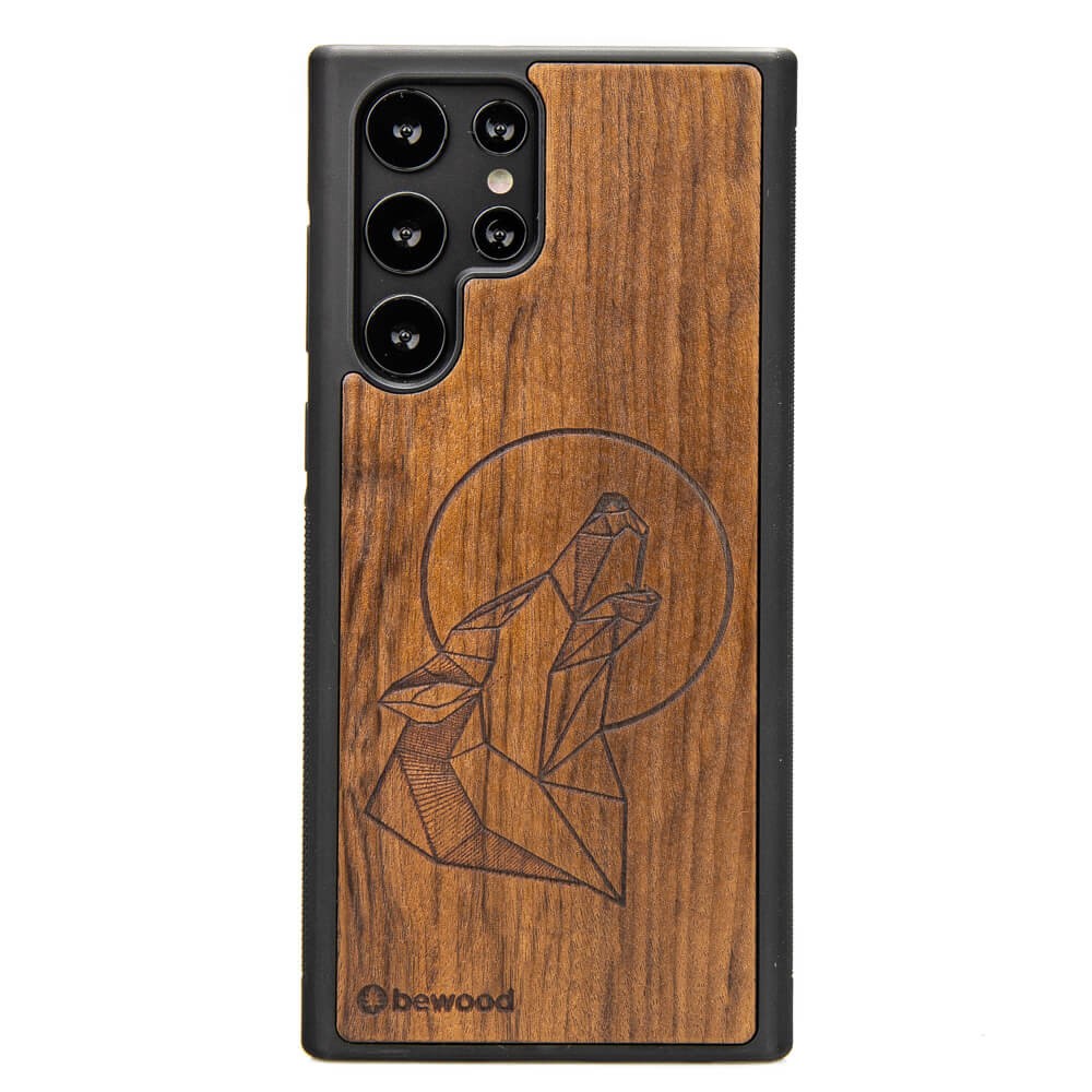 Holzhülle Für Samsung Galaxy S22 Ultra Wilk Imbuia