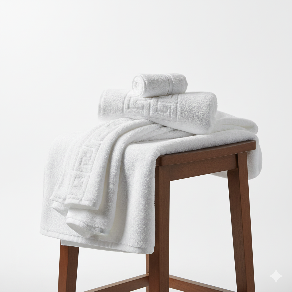 Set Aus Frottee-hotelhandtüchern (50x70, 50x90, 70x140 Cm) – Weich Und Saugfähig, 100 % Baumwolle