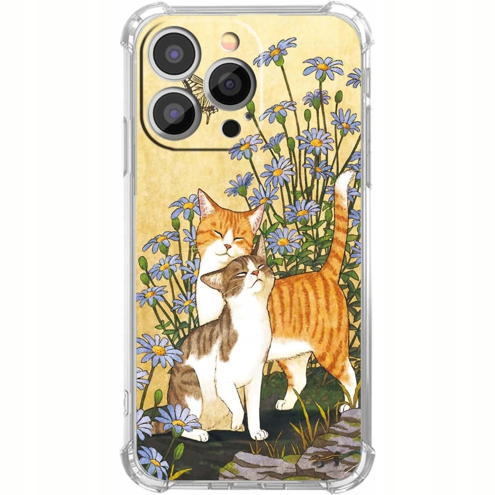 Generische Vase - Katzen- Und Blumenhülle Für Iphone 12