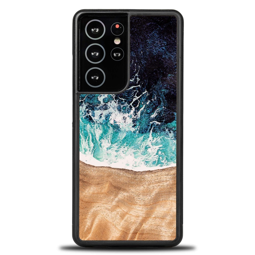 Bewood Einzigartige Hülle Für Samsung Galaxy S21 Ultra – Trauminsel