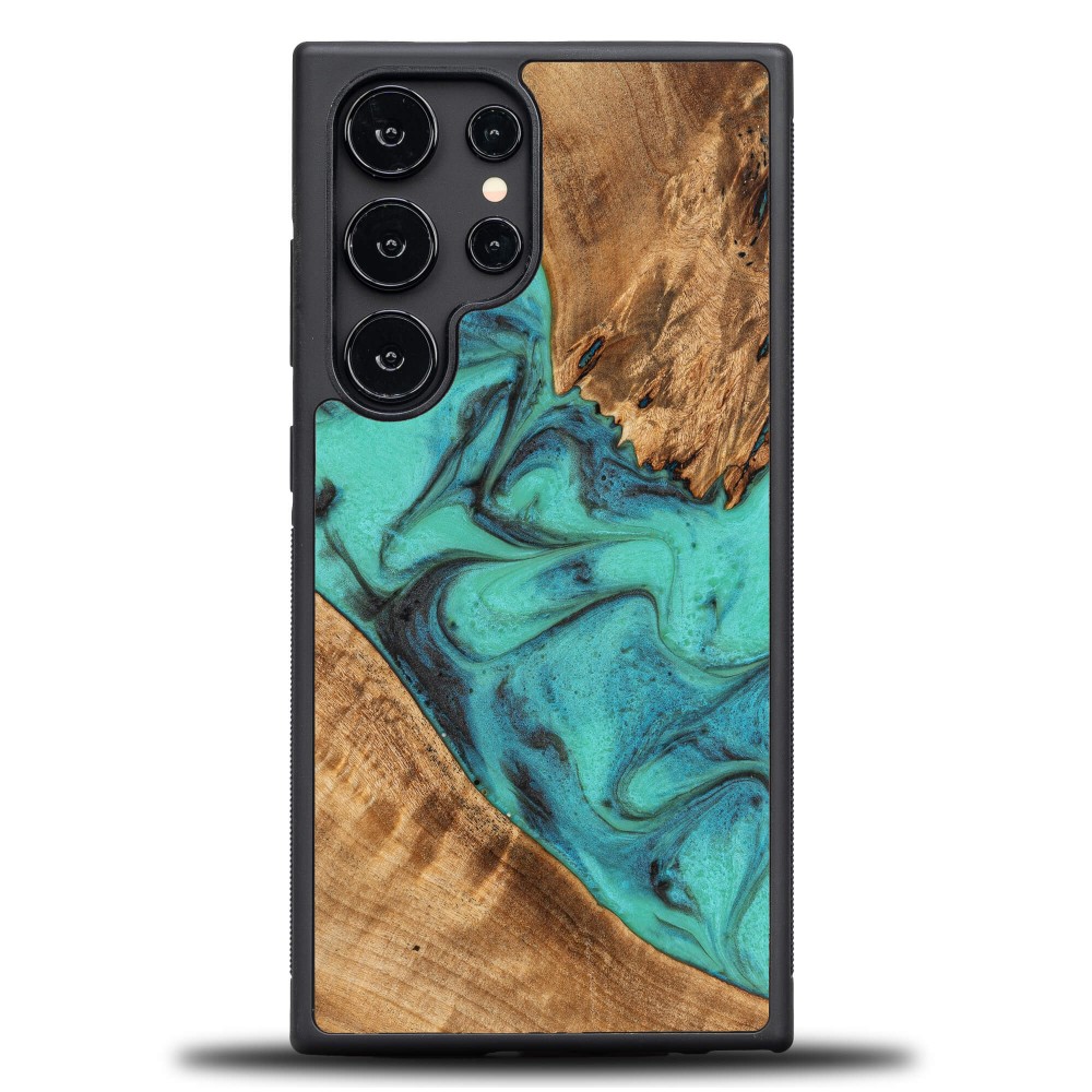 Bewood Einzigartige Hülle Für Samsung Galaxy S24 Ultra - Türkis