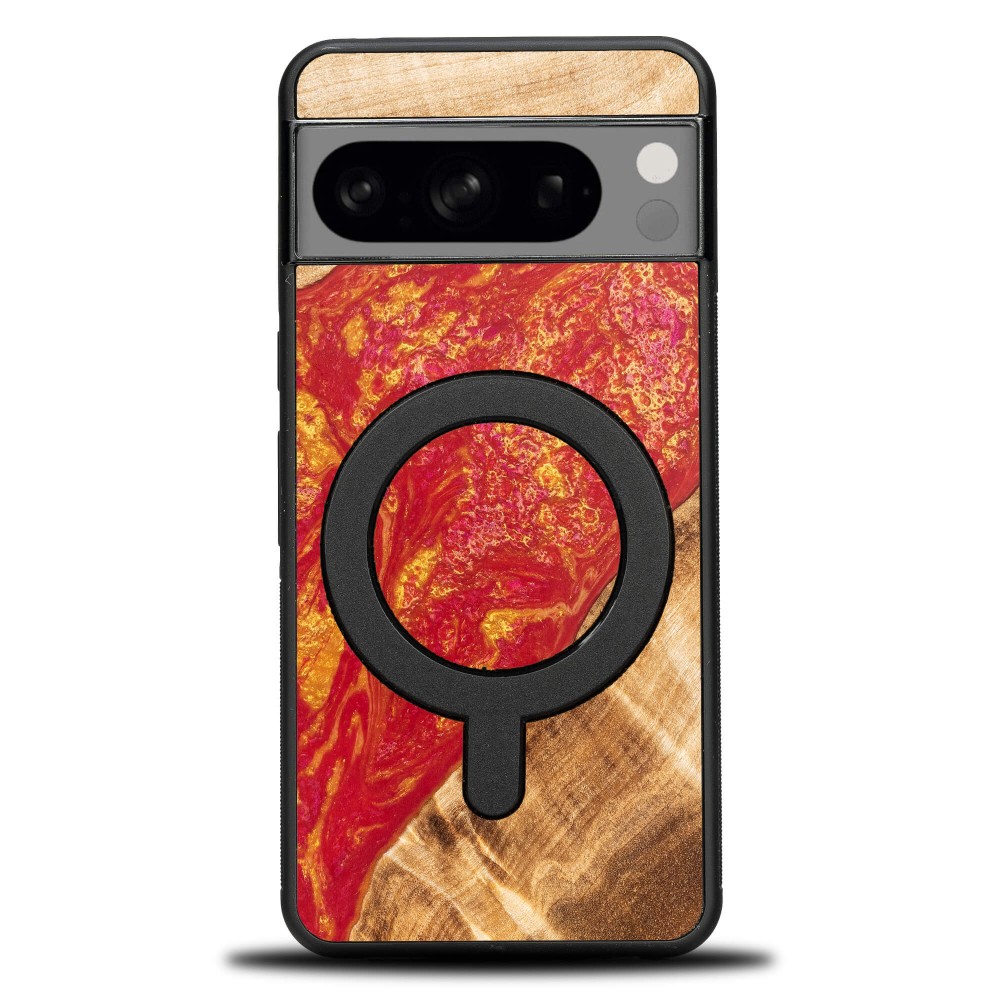 Bewood Einzigartige Hülle Für Google Pixel 8 – Neons – Paris Mit Magsafe