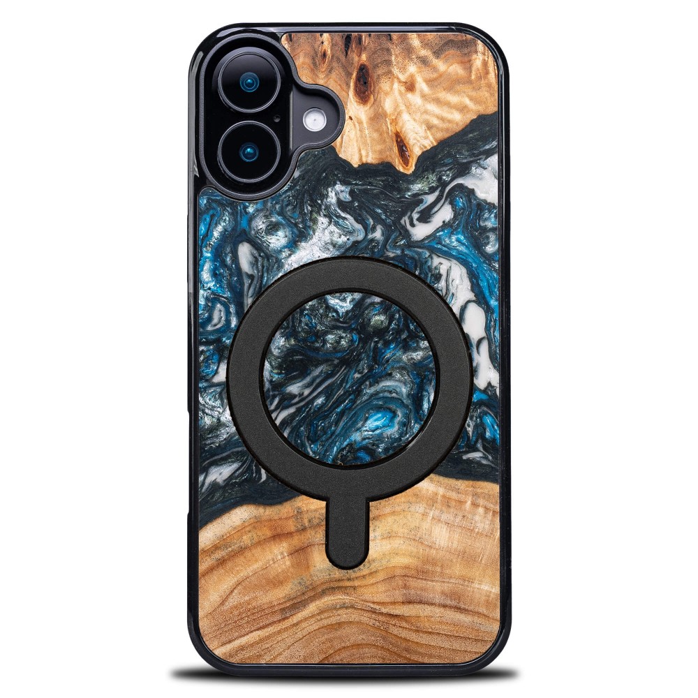Bewood Unique Case Für Iphone 16 Plus – Planeten – Erde Mit Magsafe