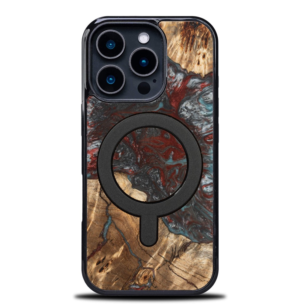 Bewood Einzigartige Hülle Für Iphone 16 Pro – Planeten – Pluto Mit Magsafe