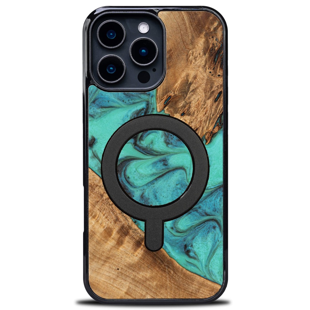 Bewood Unique Case Für Iphone 16 Pro Max – Türkis Mit Magsafe
