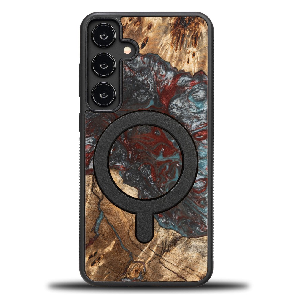 Bewood Einzigartige Hülle Für Samsung Galaxy S24 Fe 5g – Planeten – Pluto Mit Magsafe