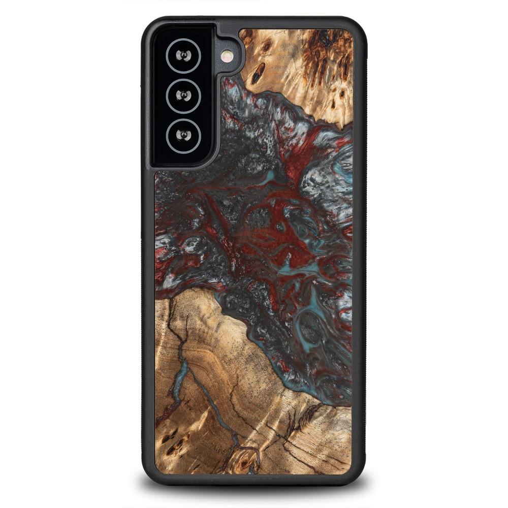 Bewood Einzigartige Hülle Für Samsung Galaxy S21 Fe – Planeten – Pluto