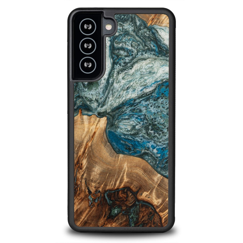 Bewood Einzigartige Hülle Für Samsung Galaxy S21 – Planeten – Erde
