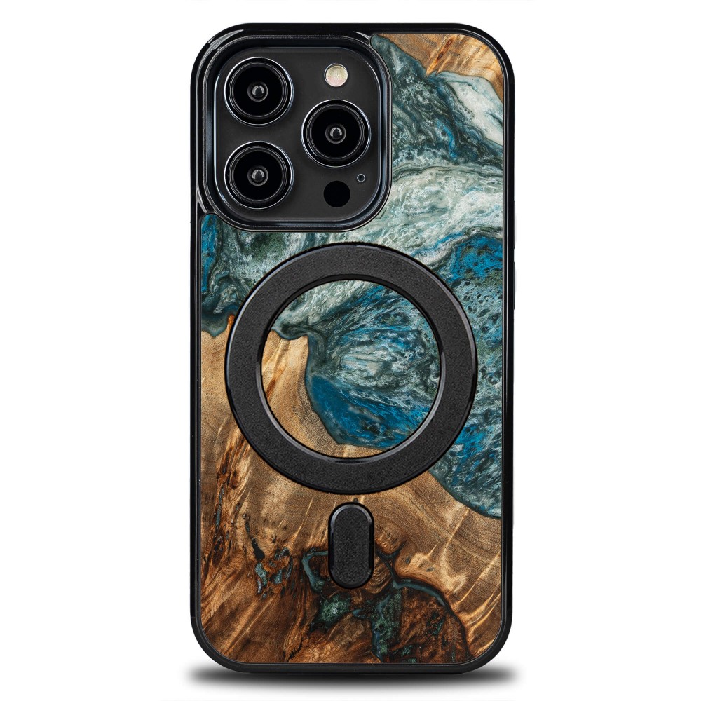 Bewood Einzigartige Hülle Für Iphone 14 Pro – Planeten – Erde Mit Magsafe