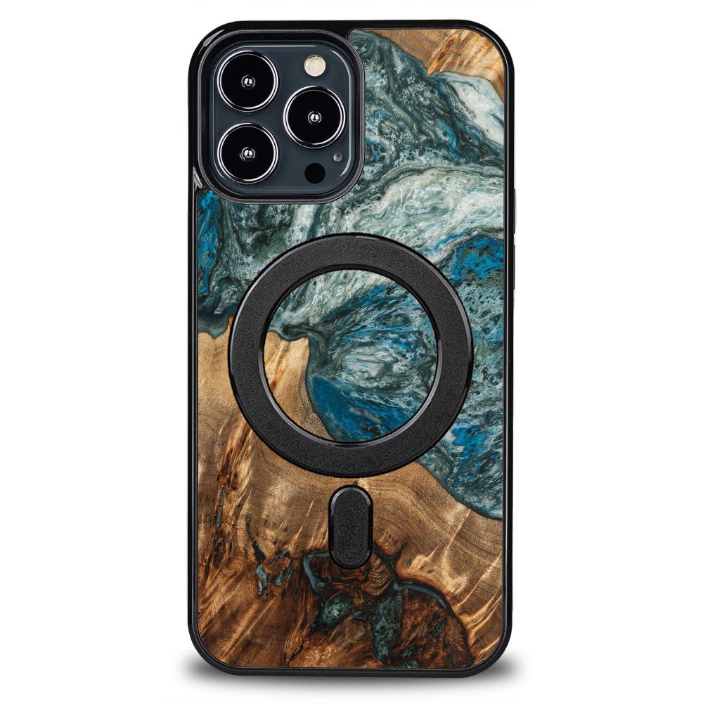 Bewood Unique Case Für Iphone 13 Pro Max – Planeten – Erde Mit Magsafe