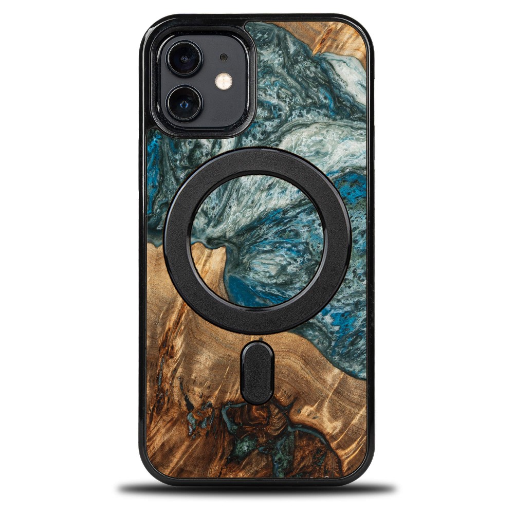 Bewood Einzigartige Hülle Für Iphone 12 / 12 Pro – Planeten – Erde Mit Magsafe