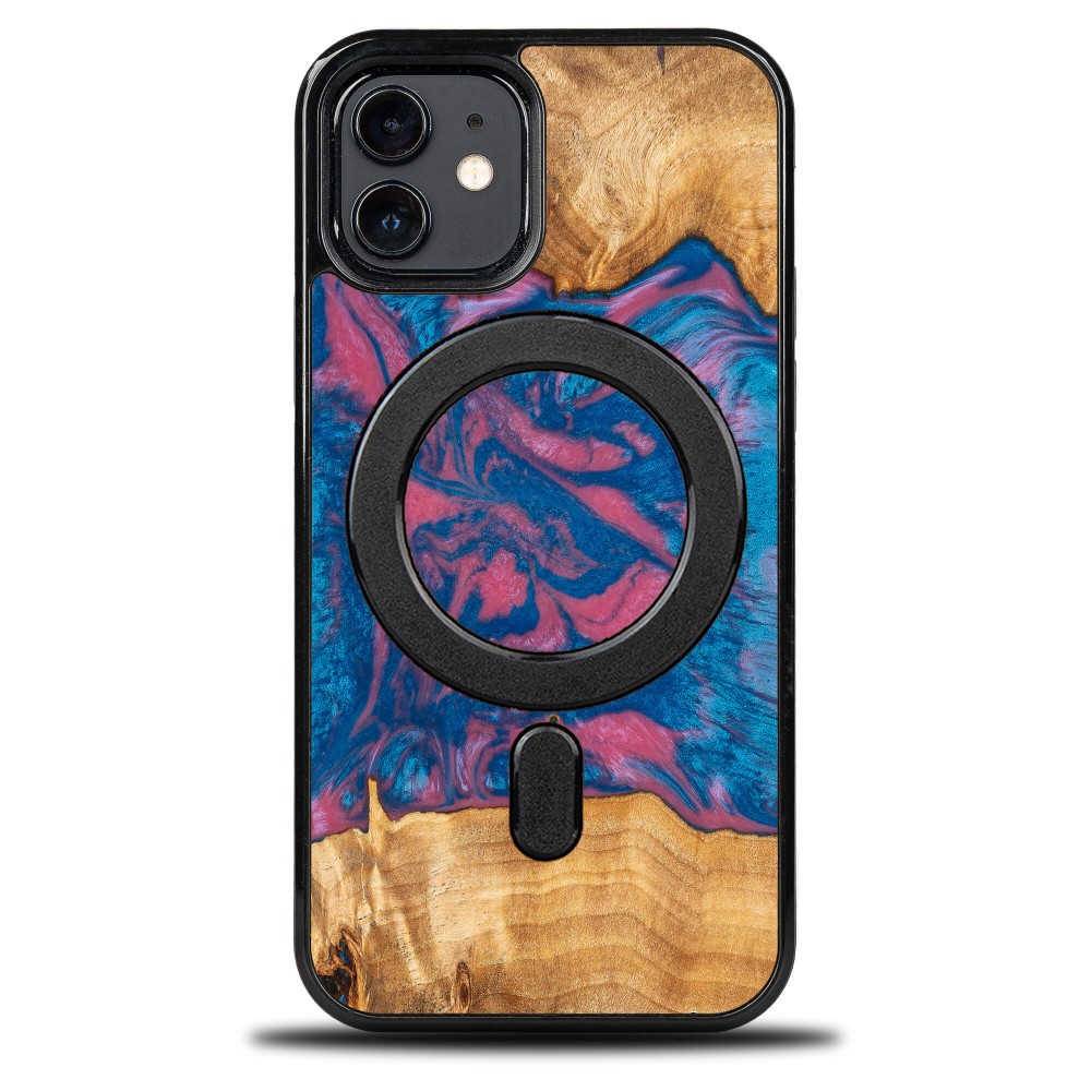 Bewood Einzigartige Hülle Für Iphone 12 / 12 Pro – Neons – Vegas Mit Magsafe