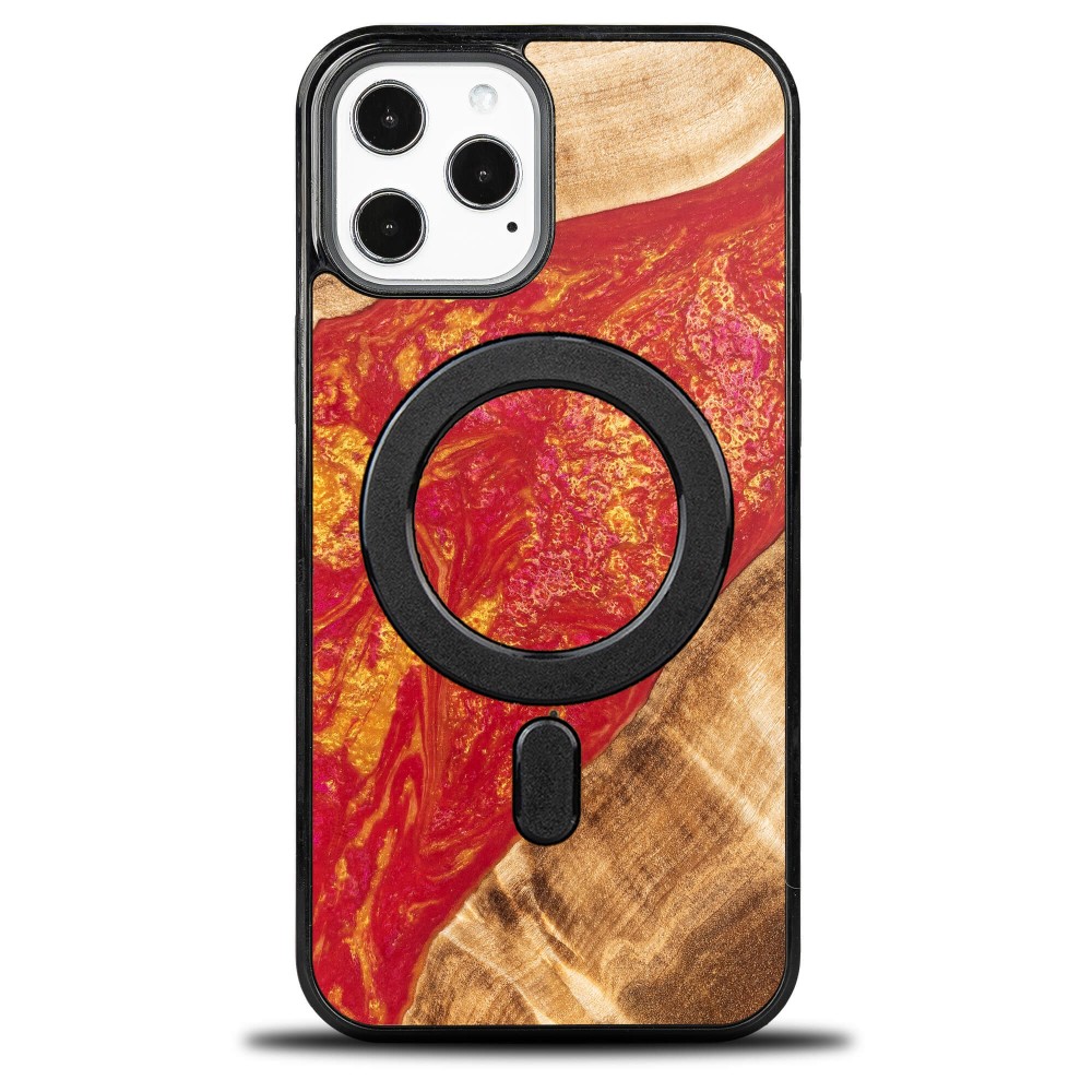 Bewood Einzigartige Hülle Für Iphone 12 Pro Max – Neons – Paris Mit Magsafe