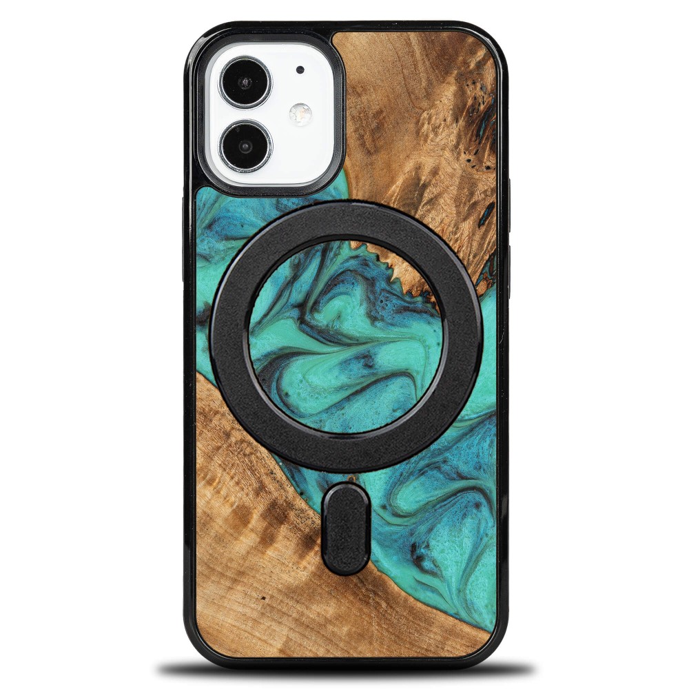 Bewood Unique Case Für Iphone 12 Mini – Türkis Mit Magsafe