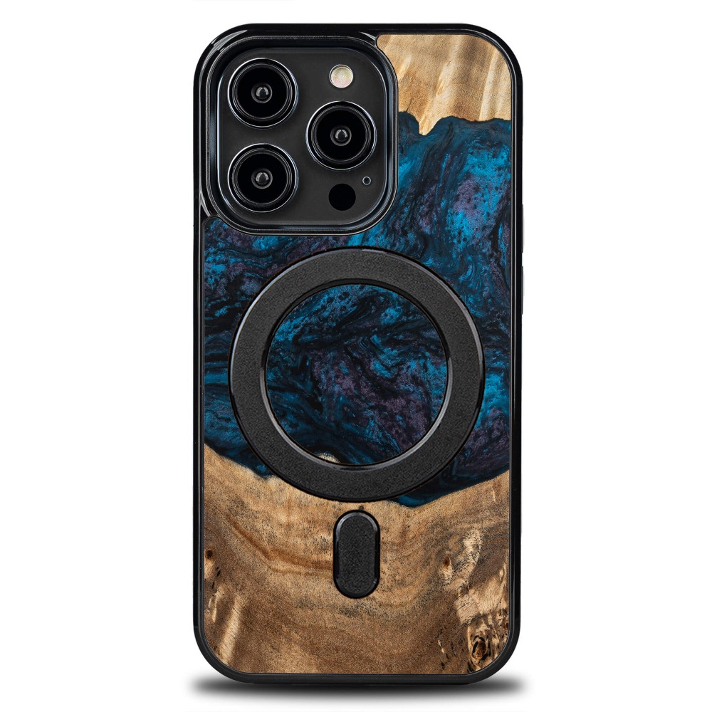 Bewood Einzigartige Hülle Für Iphone 15 Pro – Planeten – Neptun Mit Magsafe