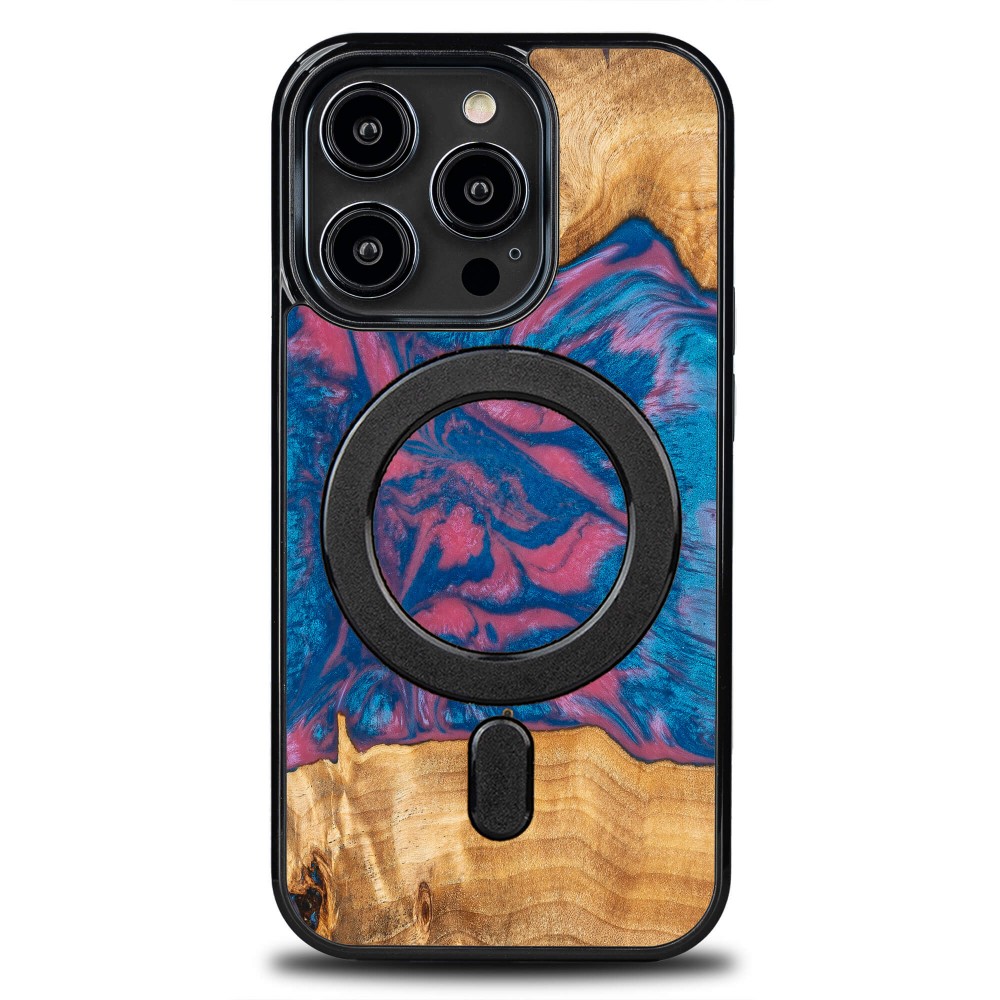 Bewood Unique Case Für Iphone 15 Pro – Neons – Vegas Mit Magsafe