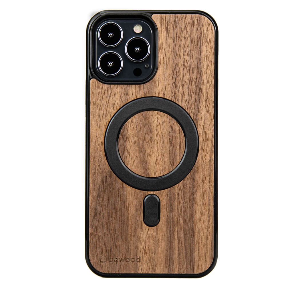 Bewood Holzhülle Für Iphone 13 Pro Max Amerikanischer Nussbaum Magsafe