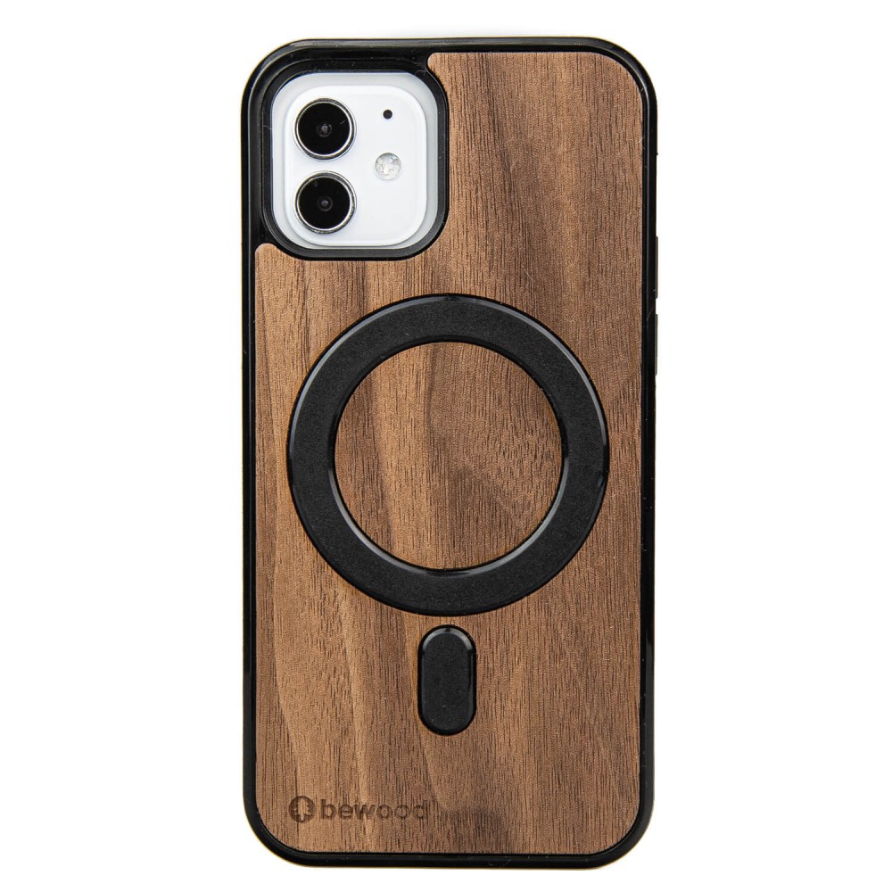 Bewood Holzhülle Für Iphone 12/12 Pro Amerikanischer Nussbaum Magsafe
