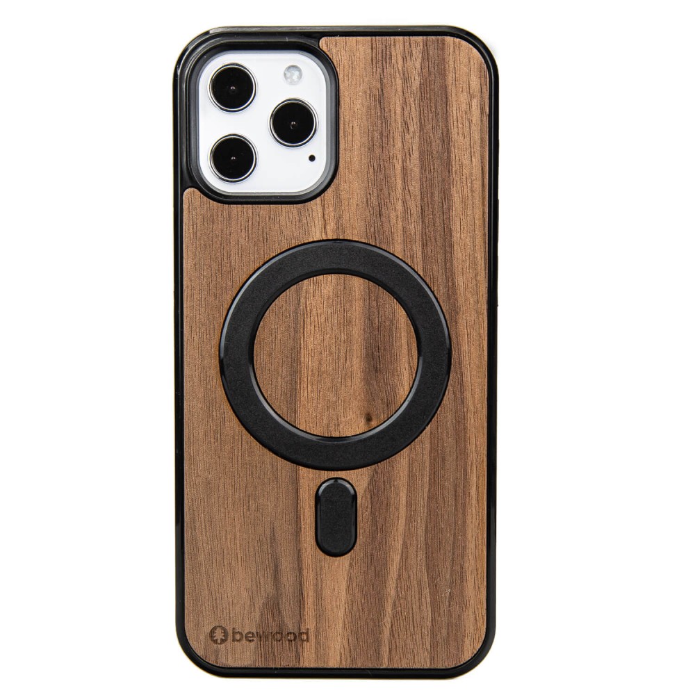 Bewood Holzhülle Für Iphone 12 Pro Max Amerikanischer Nussbaum Magsafe