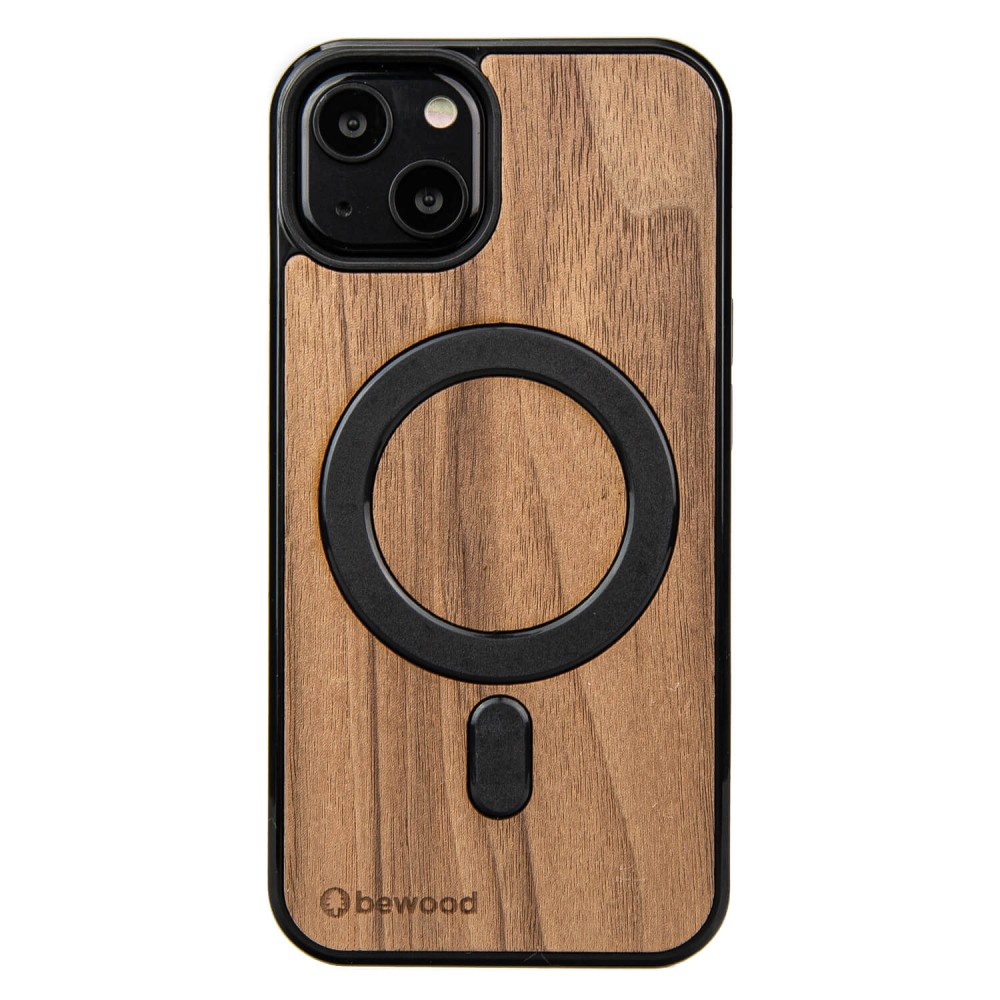 Bewood Iphone 13 Hülle Amerikanischer Nussbaum Magsafe