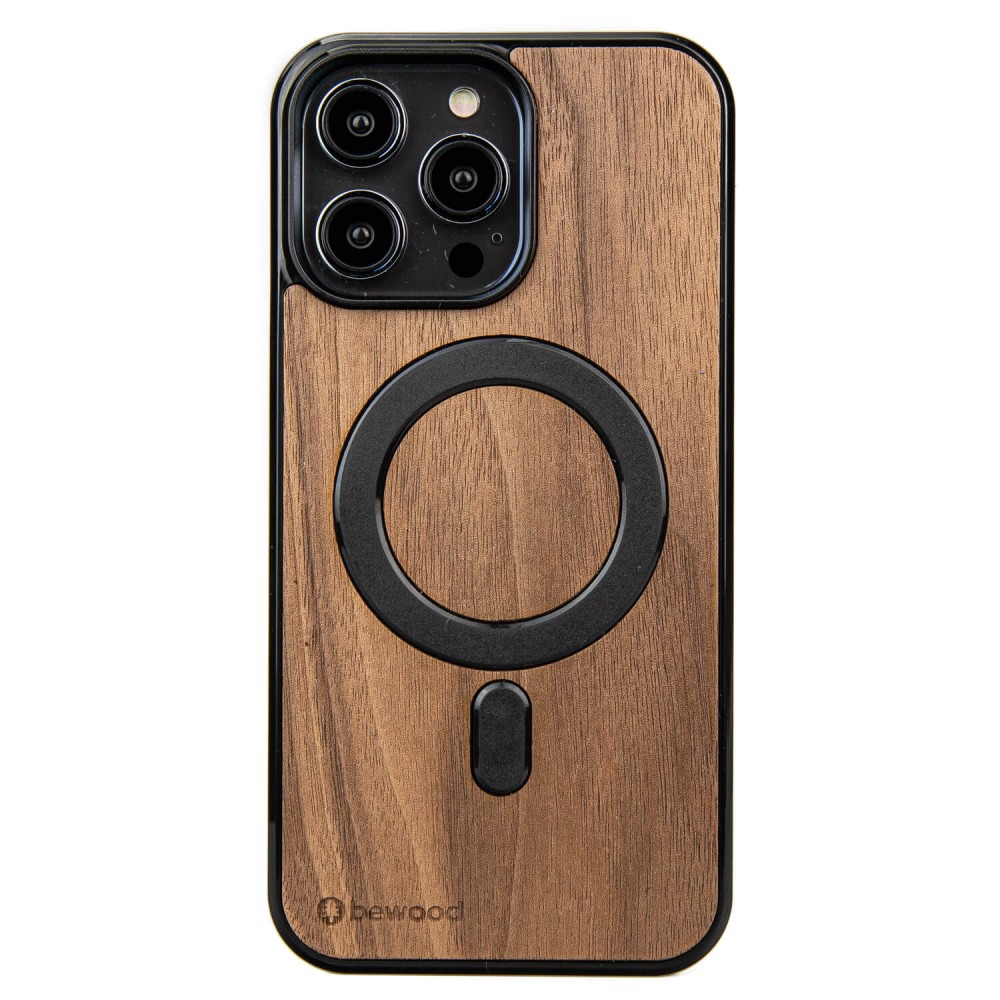 Bewood Holzhülle Für Iphone 14 Pro Max Amerikanischer Nussbaum Magsafe
