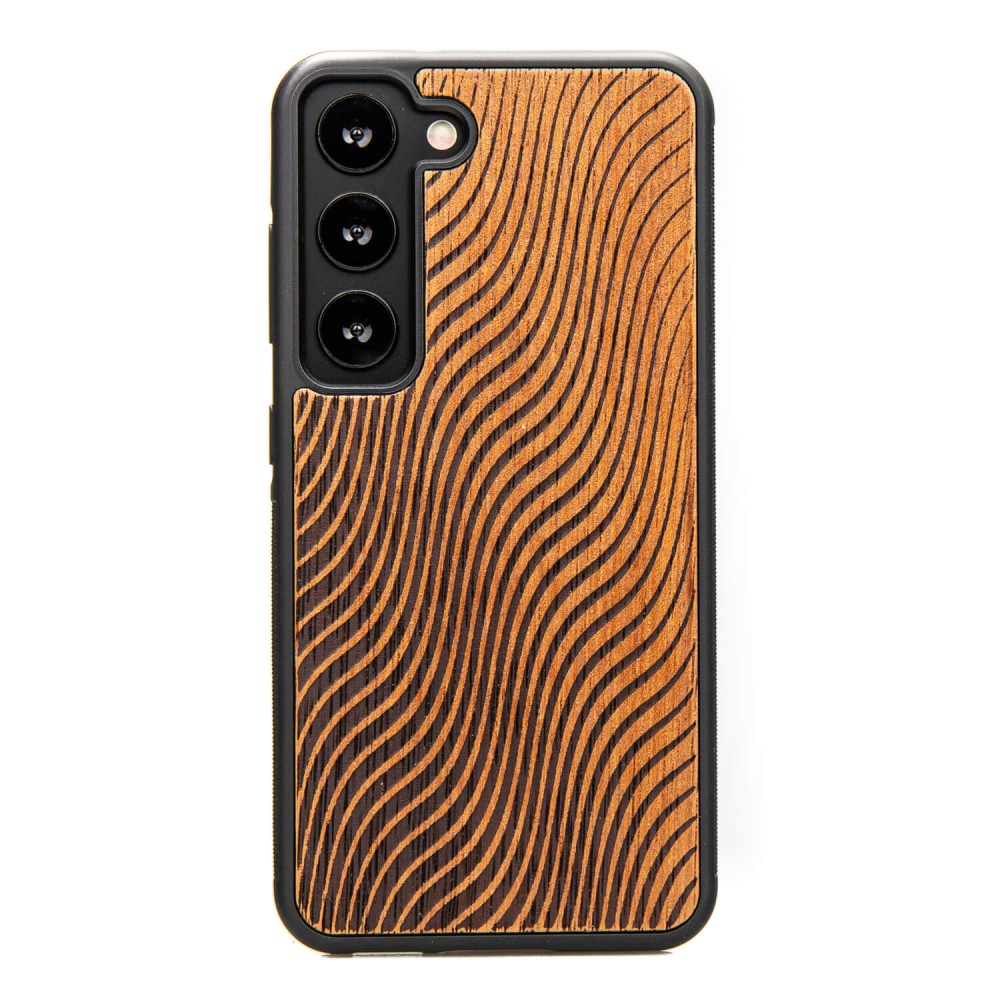 Bewood Holzhülle Für Samsung Galaxy S23 Waves Merbau