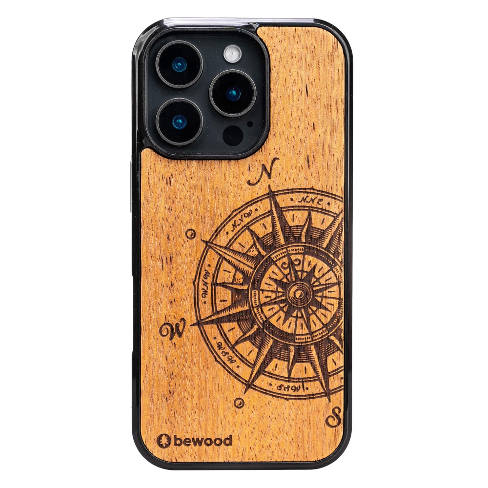 Bewood Holzhülle Für Iphone 16 Pro Traveler Merbau