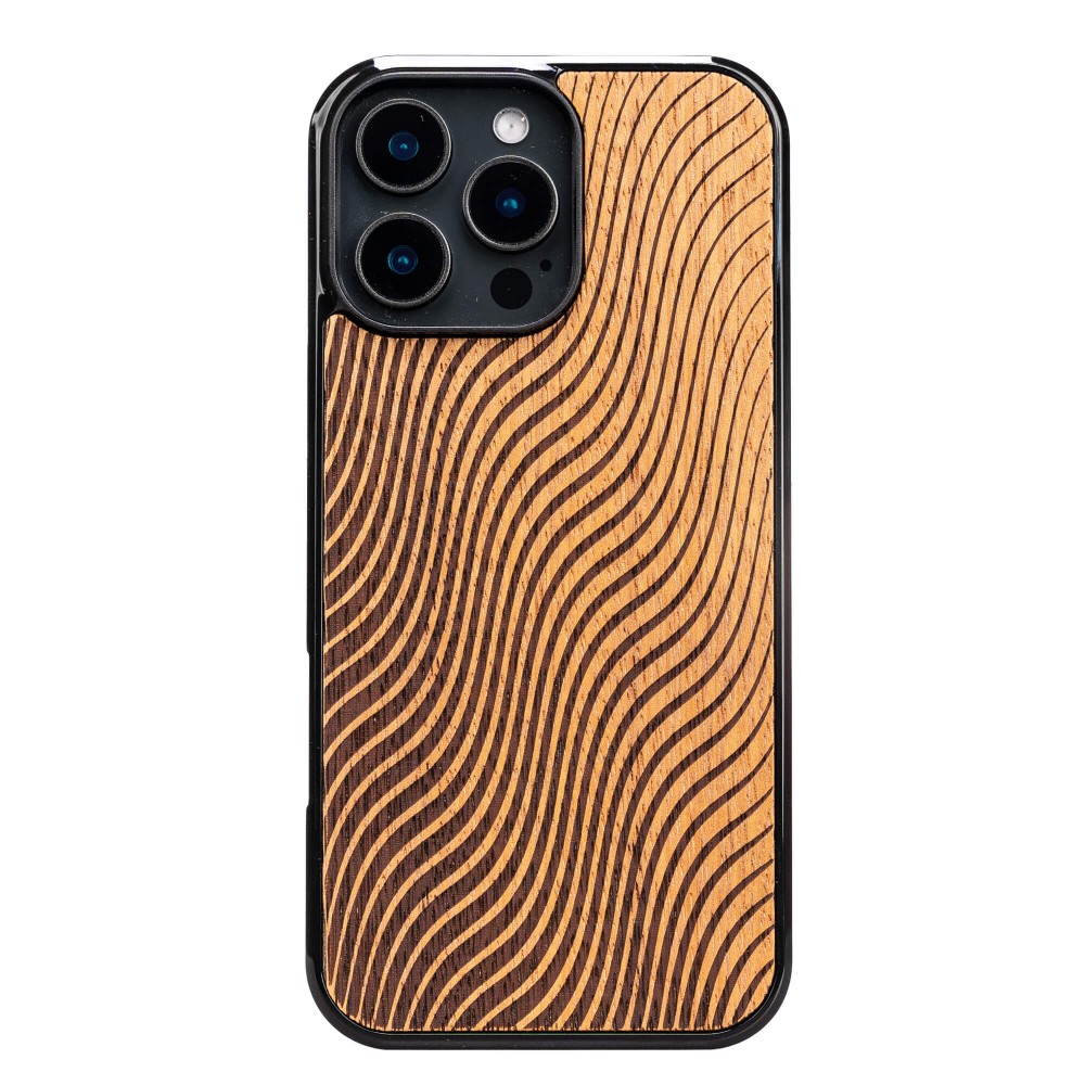 Bewood Holzhülle Für Iphone 16 Pro Max Waves Merbau