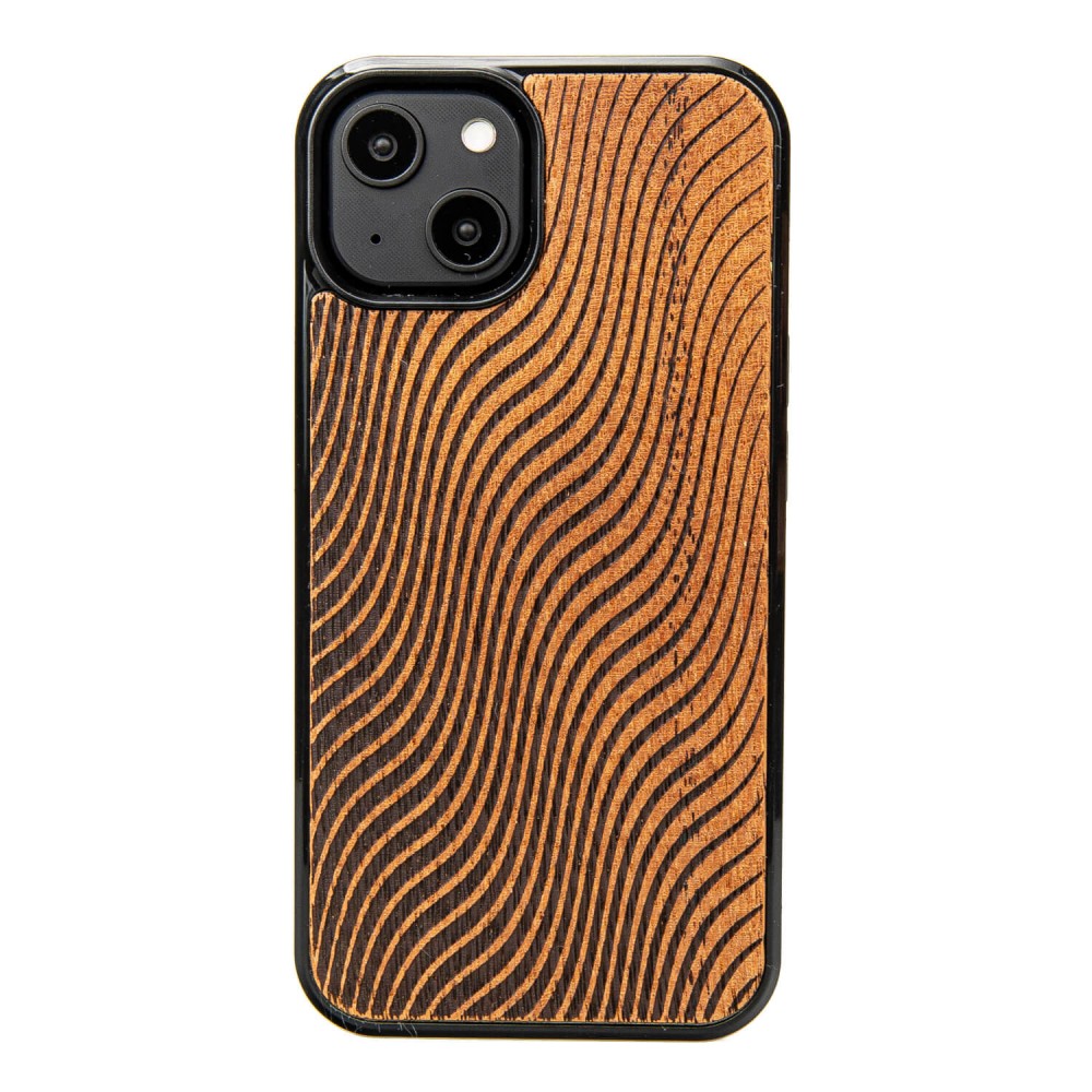 Bewood Holzhülle Für Iphone 14 Merbau Waves