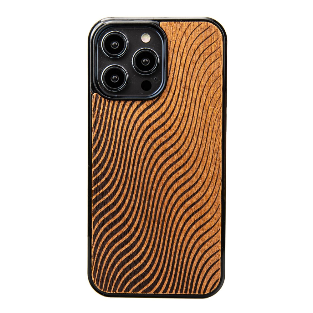 Bewood Holzhülle Für Iphone 14 Pro Max Waves Merbau